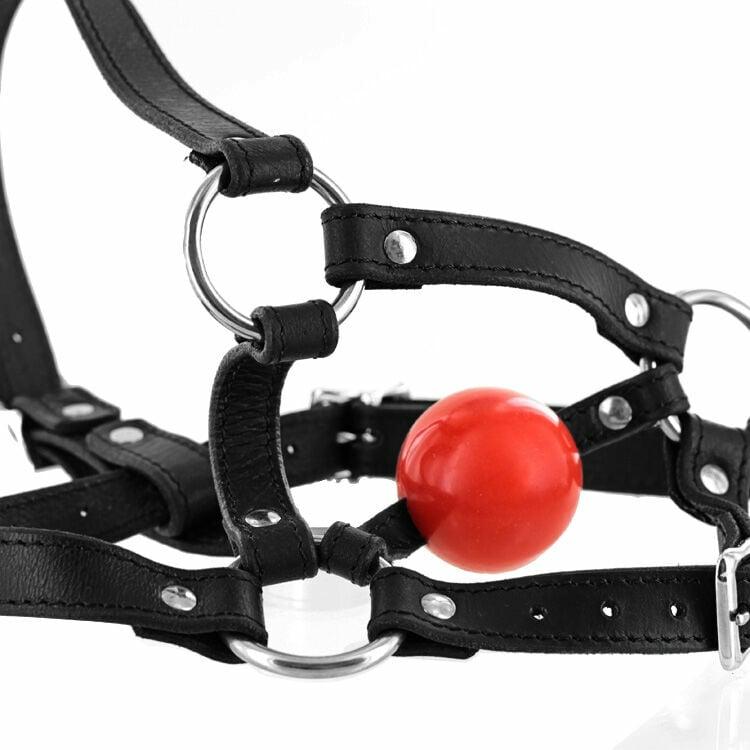 Bondage Gags | Ball Gag Head Harness Bondage Gags Bondage Gags