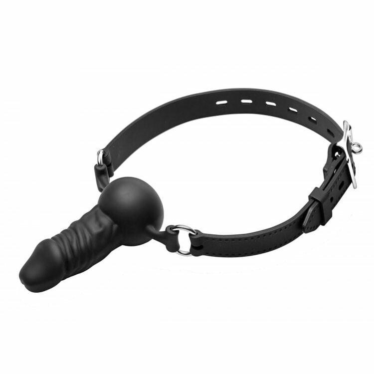 Bondage Gags | Master Series Suppressor Silicone Face Banger Gag Bondage Gags Bondage Gags