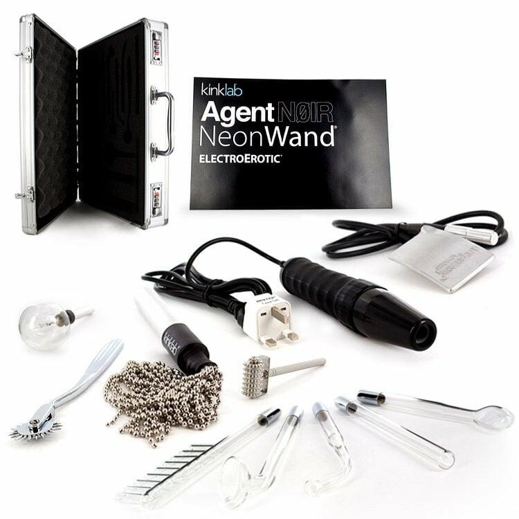 Bondage Gear Kits | Kinklab Agent Noir Neonwand Kit Bondage Gear Bondage Gear Kits