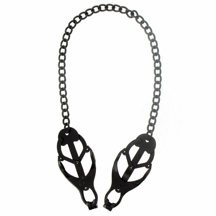 Clamps & Suckers | Master Series Monarch Noir Nipple Clamps Bondage Gear Clamps & Suckers