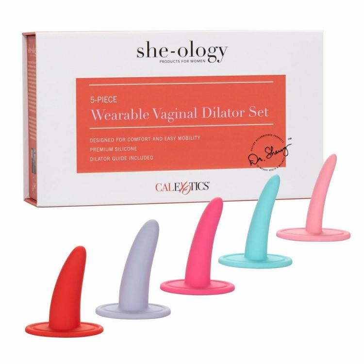 Dildos | California Exotics She-Ology 5-Piece Wearable Vaginal Dilator Set Dildos Dildos