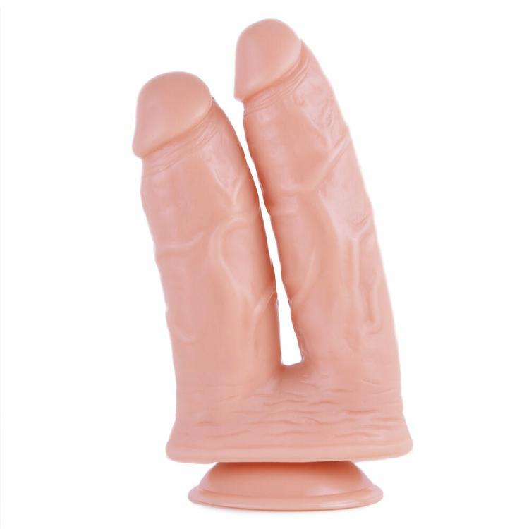 Dildos | Dual Double Penetration Dildo 6 Inches Dildos Dildos