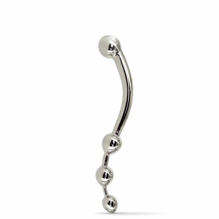 Dildos | Stainless Steel Fun Wand 7 Inches Anal Beads & Butt Plugs Anal Beads & Butt Plugs