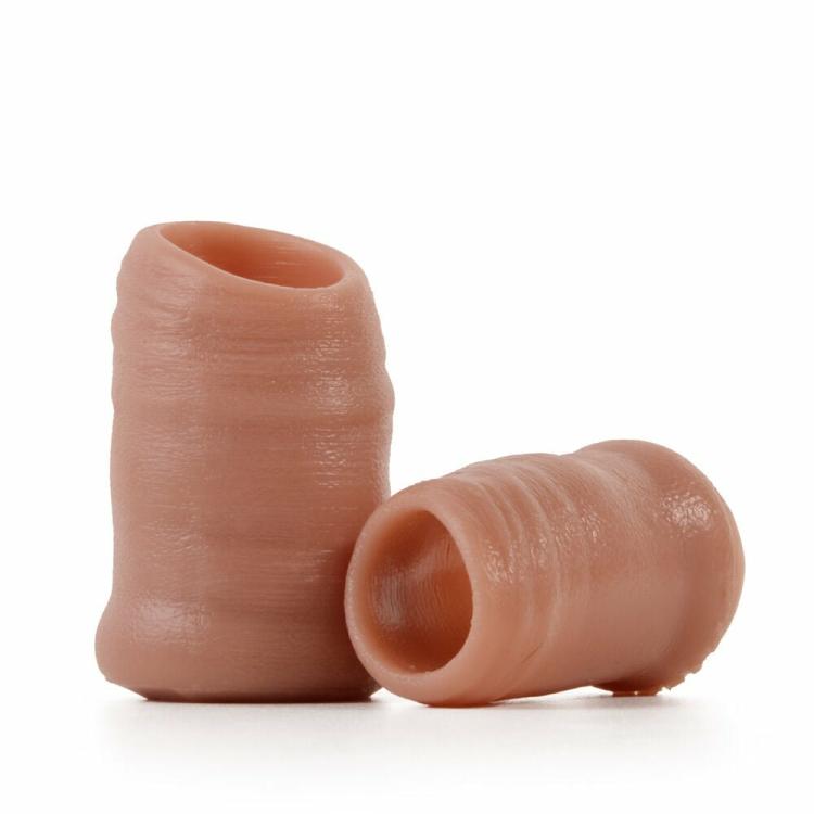 Foreskin Play | Docker Moreskin Silicone Fake Foreskin Cock & Ball Foreskin Play