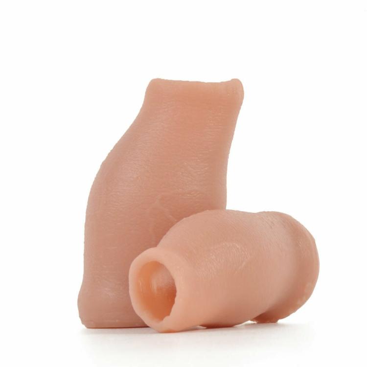 Foreskin Play | Hood Moreskin Silicone Fake Foreskin Cock & Ball Foreskin Play