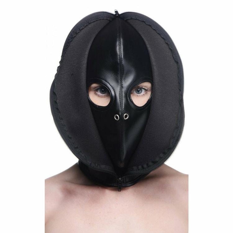 Hoods & Masks | Strict Zip Front Hood Bondage Gear Bondage Hoods, Masks & Blindfolds