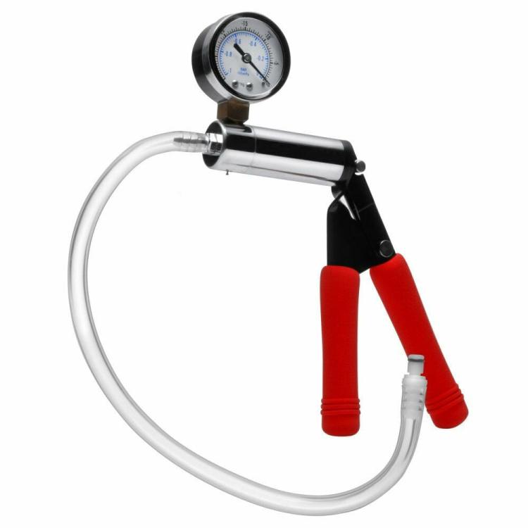 Medical Play | Size Matters Deluxe Steel Hand Pump Bondage Gear Medical Play