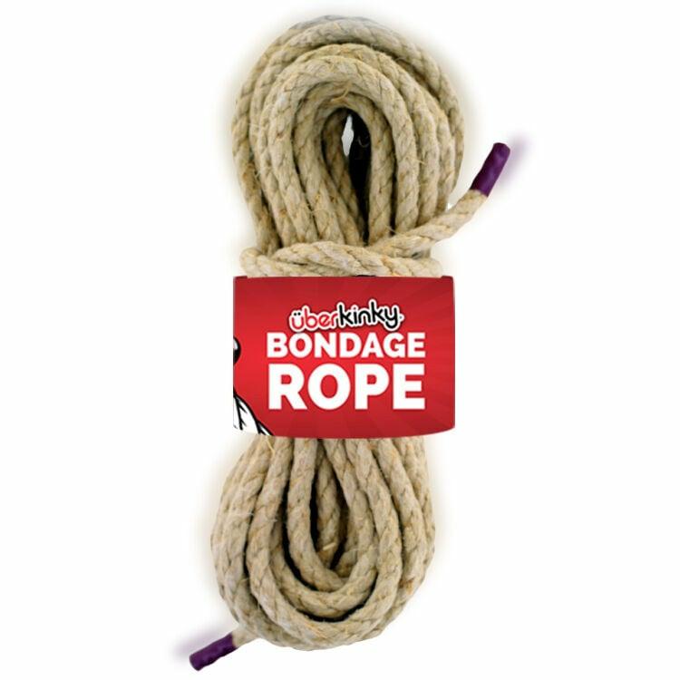 Restraints | Natural Hemp Rope 32Ft 10M Bondage Gear Restraints