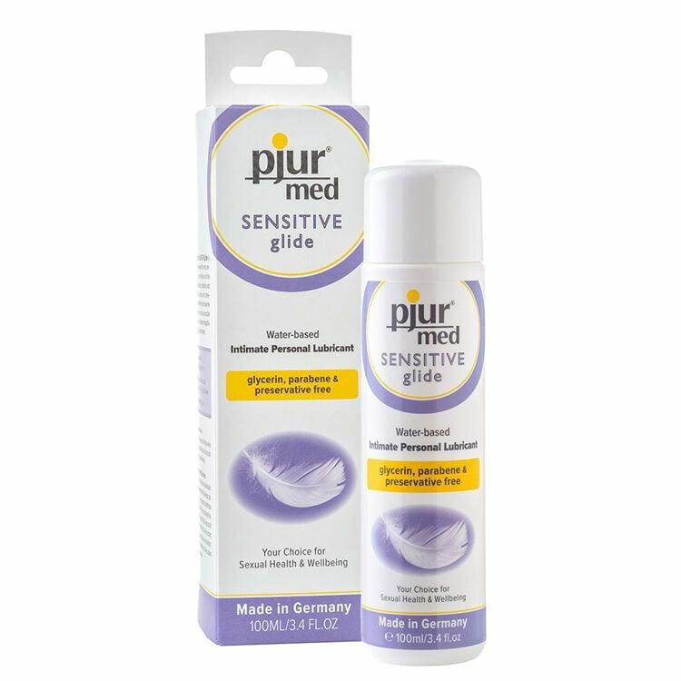 Sexual Lubricants | Pjur Med Sensitive Glide Water Based Lubricant 100Ml Essentials Sexual Lubricants