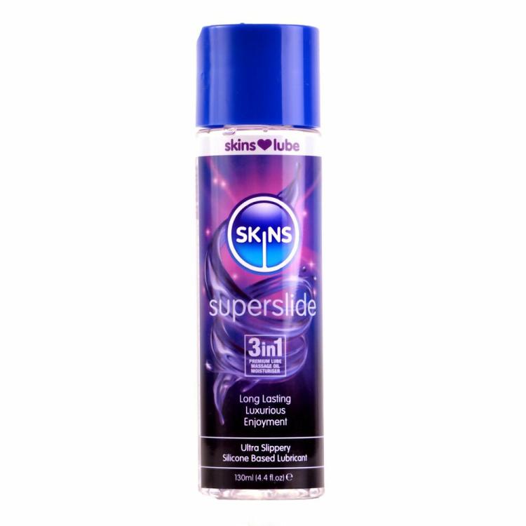 Sexual Lubricants | Skins Superslide Silicone Based Lubricant 130Ml Essentials Sexual Lubricants