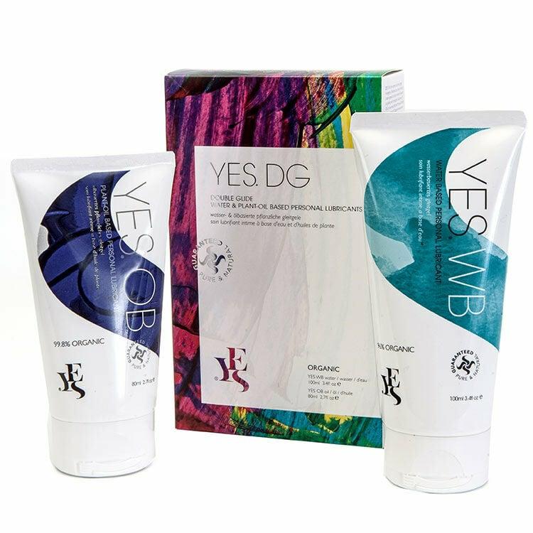 Sexual Lubricants | Yes Lube Natural Lubricant Double Glide Pack (100Ml Wb + 80Ml Ob) Essentials Sexual Lubricants