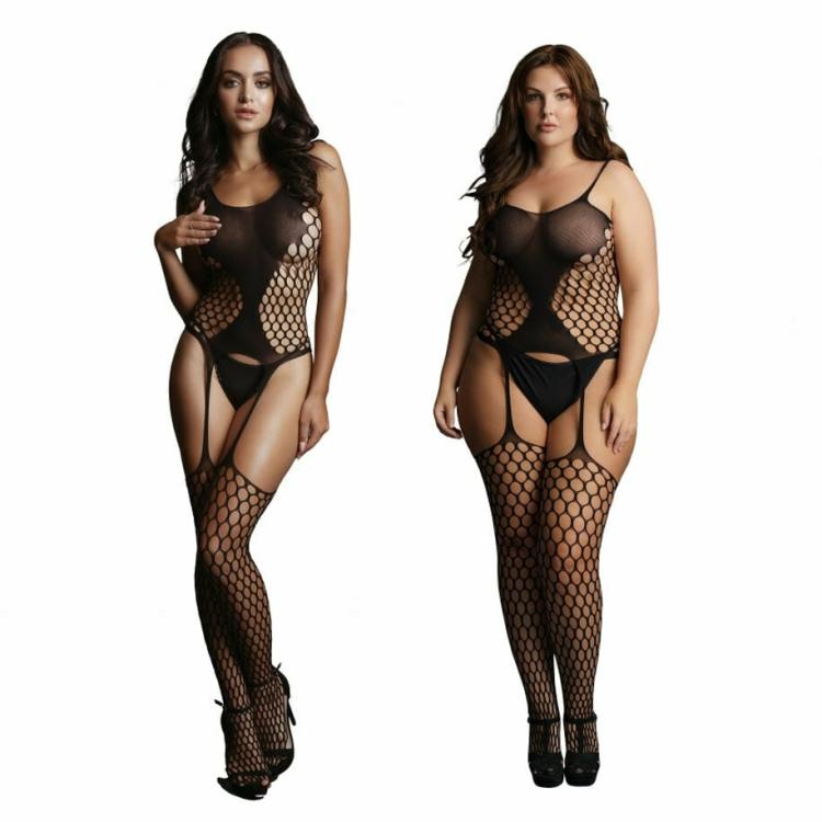 Sexy Lingerie | Le Desir Fence Net Suspender Bodystocking Bodystockings Bodystockings