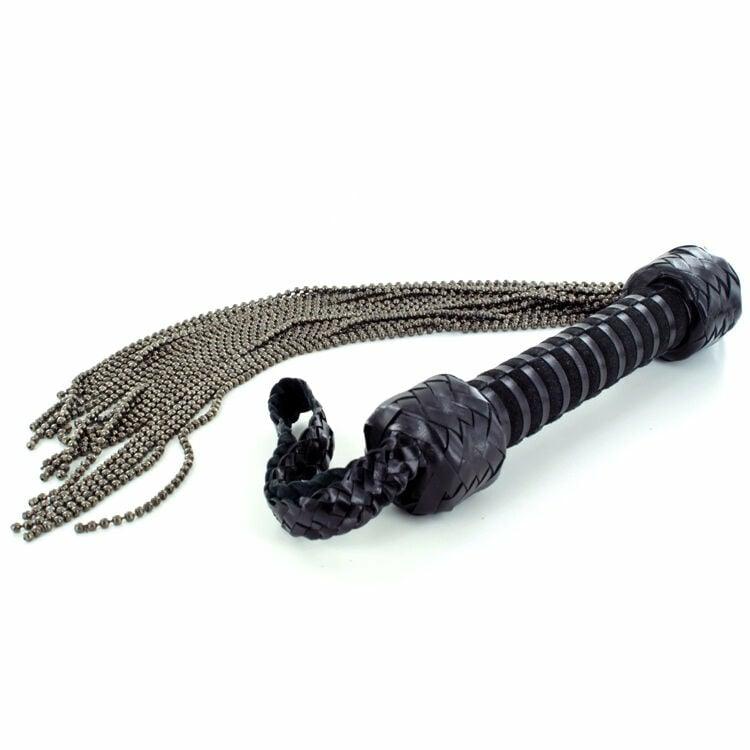 Spanking & Caning | Metal Ball Chain Flogger Bondage Gear Spanking & Caning