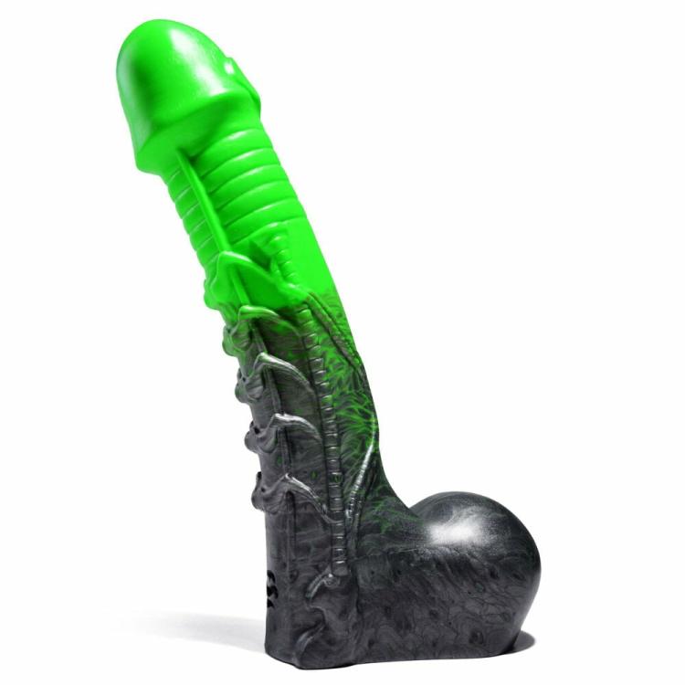 Strap Ons | Andromeda Alien Platinum Silicone Dildo 6.1 Inches To 10.4 Inches (3 Sizes) Dildos Dildos